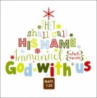 They Shall Call His Name... Christmas Cards - Pack of 5